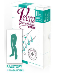 Rajstopy Przeciwżylakowe Veera Forte CCL2 Karmel II Klasa Ucisku