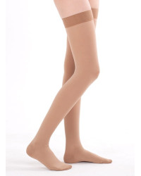 Pończochy Przeciwżylakowe Veera Forte CCL2 Czarne Zamknięte palce II Klasa Ucisku