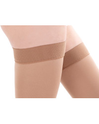 Pończochy Przeciwżylakowe Veera Forte CCL2 Karmel Zamknięte palce II Klasa Ucisku