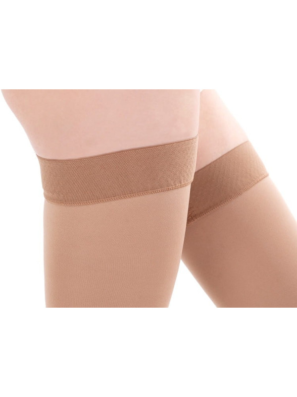 Pończochy Przeciwżylakowe Veera Forte CCL2 Karmel Zamknięte palce II Klasa Ucisku