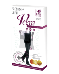 Skarpety przeciwżylakowe Veera MEN 140 den męskie beżowe