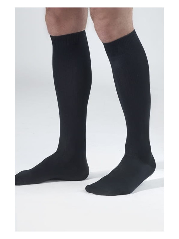 Podkolanówki Przeciwżylakowe Veera MEN 140 den męskie czarne
