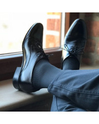 Skarpety przeciwżylakowe Veera MEN 140 den męskie czarne