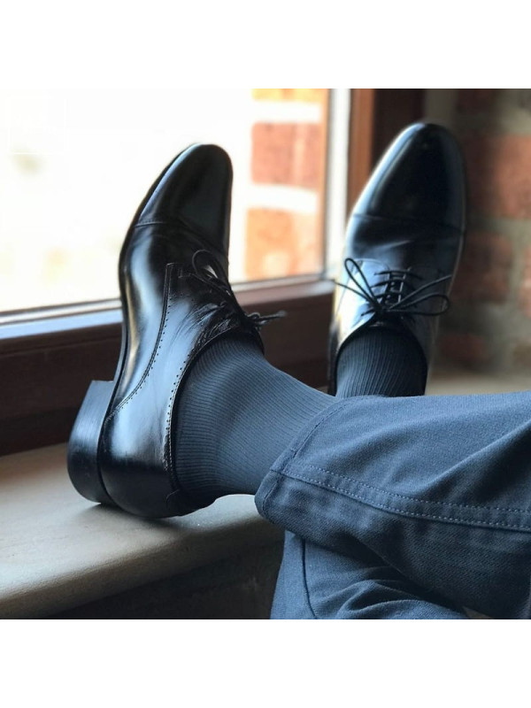 Skarpety przeciwżylakowe Veera MEN 140 den męskie czarne