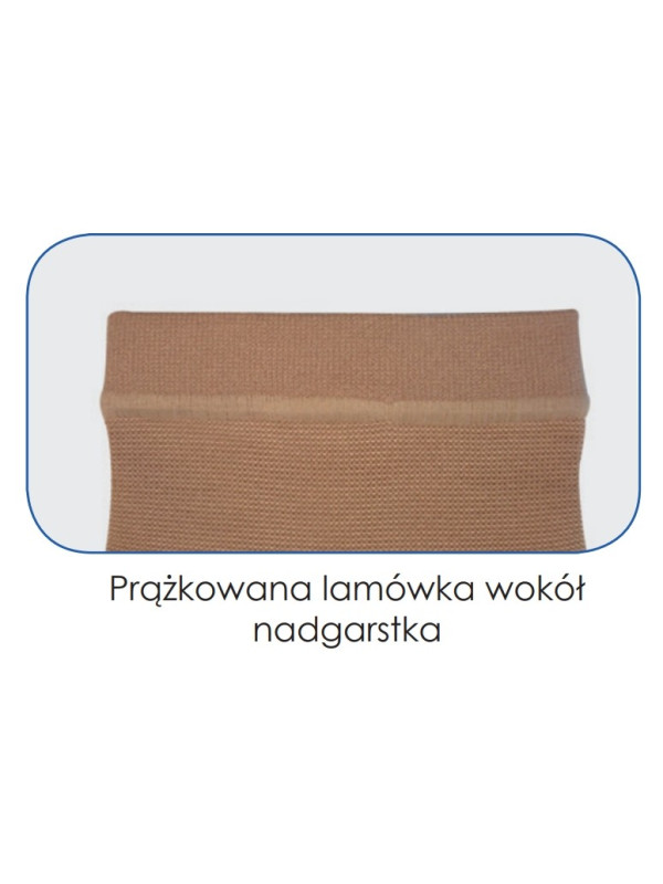 Rękaw kompresyjny na obrzęk limfatyczny samonośny krótki z mitenką Veno Elegance Thuasne