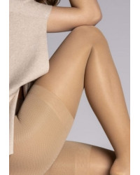 Rajstopy antycellulitowe Infrared Veera Beżowe Den 40 13-17 mmHg – masaż mocny