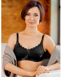 Biustonosz dla kobiet po mastektomii miękki z kieszonkami Afma 71-2