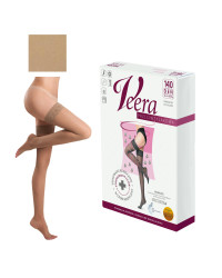 Pończochy Przeciwżylakowe Veera 140 den Solei I Klasa Ucisku Zamkniete palce