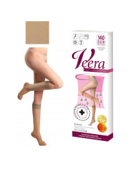 Podkolanówki Przeciwżylakowe Veera 140 den Solei Zamknięte palce