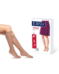 Podkolanówki Przeciwżylakowe Jobst Opaque Klasa Ucisku II Naturalny