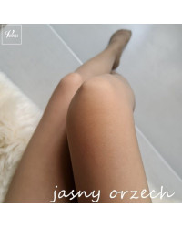 Rajstopy przeciwżylakowe ucisk profilaktyczny Veera jasny orzech 70 DEN