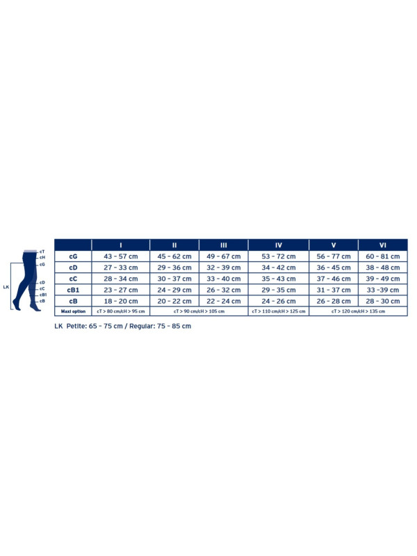 Rajstopy Medyczne Jobst Opaque Klasa Ucisku I Naturalny