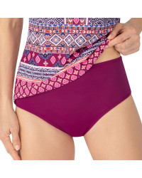 Majtki Kąpielowe Figi Z Wysokim Stanem Amoena Boho Vibes 71562