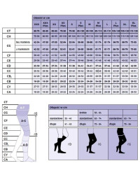 SIGVARIS Pończochy Style Semitransparent (Magic) Quadrinova CCL2 Standard Plus