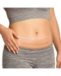 Plaster silikonowy prostokątny na bliznę po cesarskim cięciu Amoena 011 Square 2 szt.