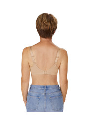 Biustonosz lśniący bez fiszbin miękki beżowy Amoena Rita SB 2004