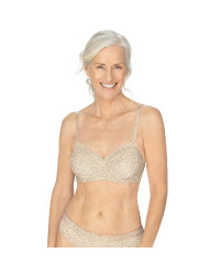 Biustonosz z kieszonkami na protezę na fiszbinach Amoena Bliss WB 44786