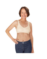 Biustonosz do protez piersi miękki bez fiszbin Amoena Mona SB 0568