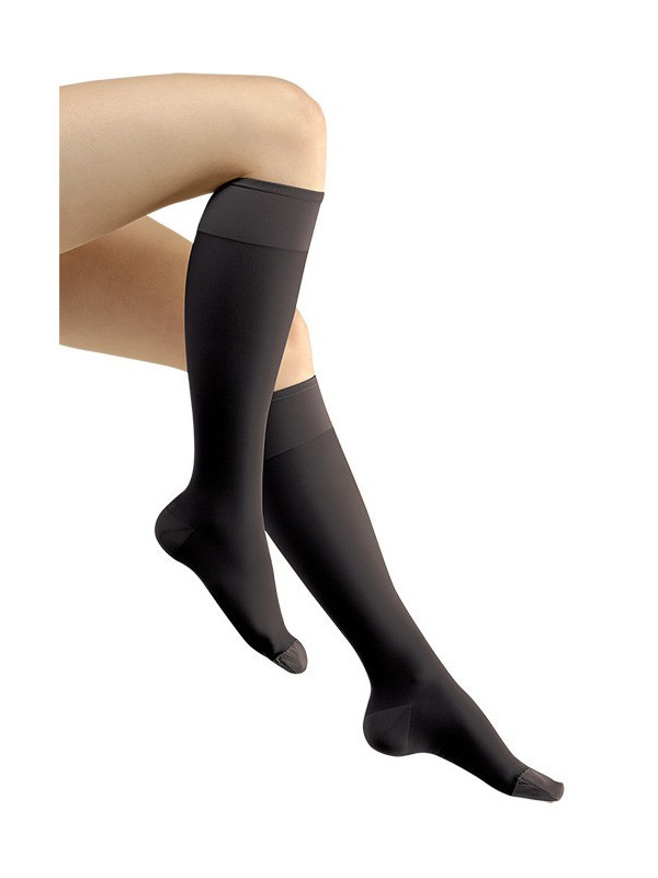 Podkolanówki 1 klasa kompresji Aries Avicenum 140 DEN czarne