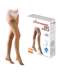 Pończochy samonośne 2 klasa kompresji Aries Avicenum 360 FINE