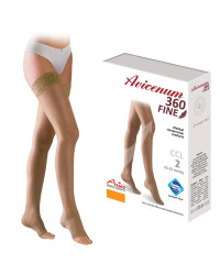 Pończochy samonośne 2 klasa kompresji Aries Avicenum 360 FINE