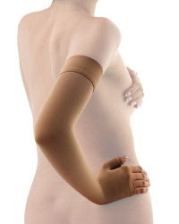 Rękaw kompresyjny na rękę odzież uciskowa klasa 2 Aries Avicenum 360 z rękawiczką