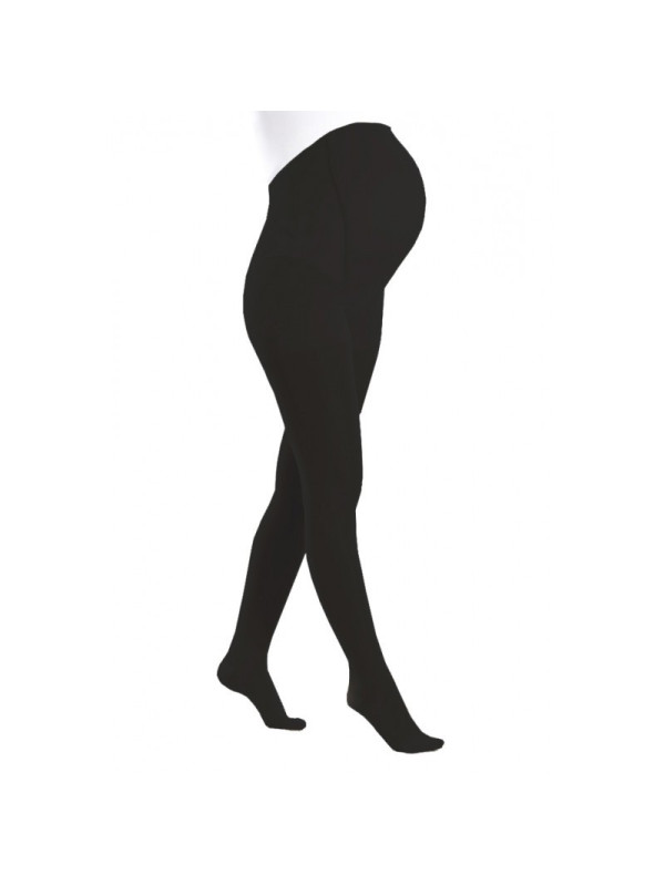 Rajstopy Przeciwżylakowe Pani Teresa ciążowe uciskowe 2 klasa kompresji Długie PT 0402 Czarne