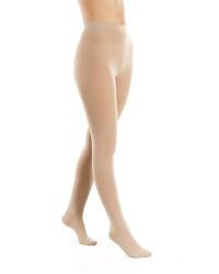 Rajstopy Przeciwżylakowe Pani Teresa 2 klasa kompresji Długie PT 0402 Beżowe - Rajstopy medyczne uciskowe