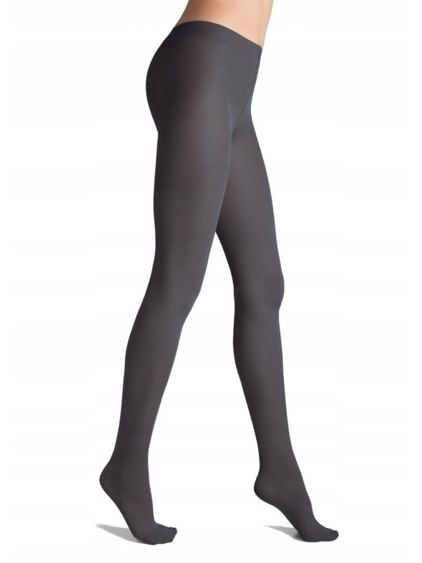 Rajstopy Przeciwżylakowe Pani Teresa 2 klasa kompresji Krótkie PT 0401 Grafitowe - Rajstopy medyczne uciskowe