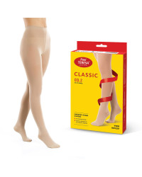 Rajstopy Przeciwżylakowe	Pani Teresa  2 klasa kompresji Krótkie PT 0401 Beżowe - Rajstopy medyczne uciskowe