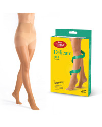 Rajstopy Przeciwżylakowe	Pani Teresa  ccl1 Premium Delicate Krótkie PT 0431 Jasne Beżowe - Rajstopy medyczne uciskowe
