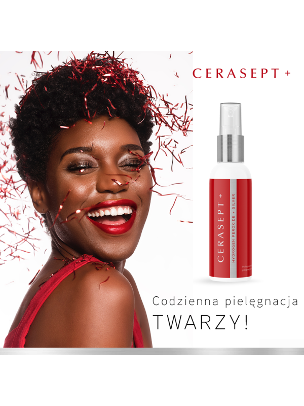 Płyn przyspieszający gojenie ran ze srebrem Cerasept+ 500 ml