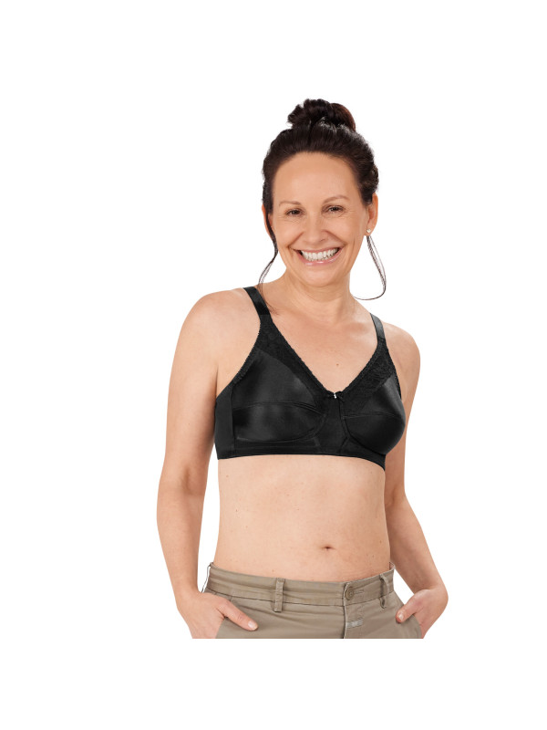 Biustonosz dla amazonek po operacji czarny Amoena Nancy SB 44870