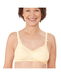 Miękki biustonosz protetyczny bez fiszbin wanilia Amoena Mariella SB 44835