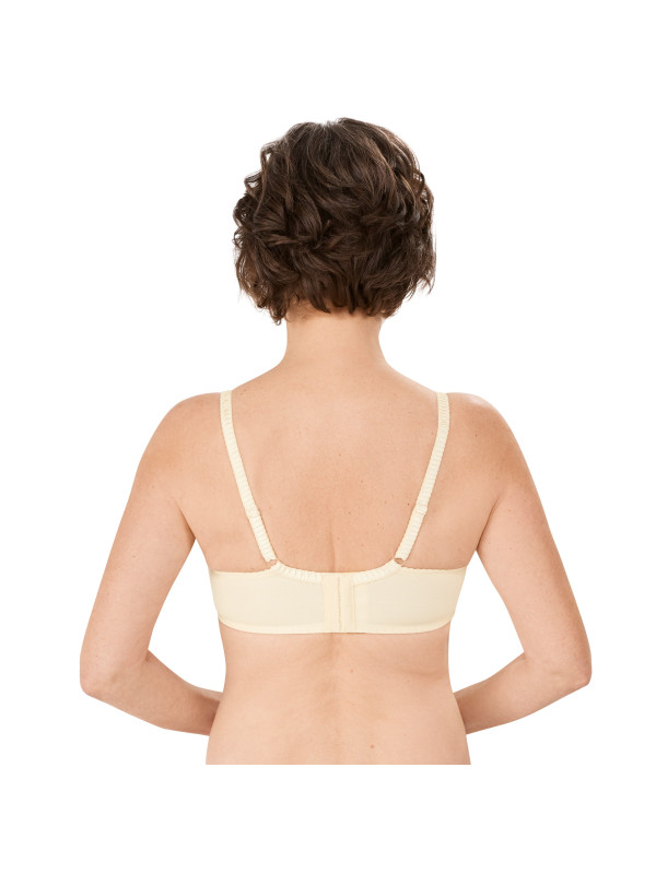 Miękki biustonosz protetyczny bez fiszbin wanilia Amoena Mariella SB 44835