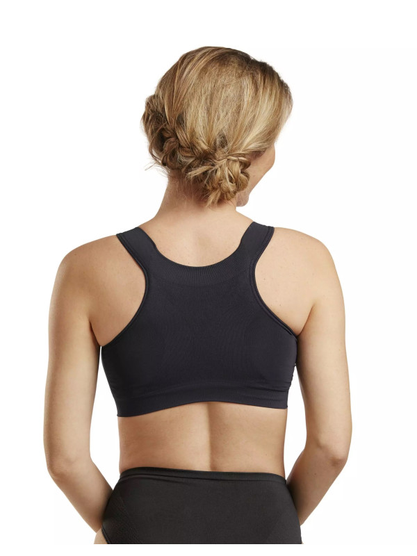 Biustonosz pooperacyjny kompresyjny Carefix Mary czarny