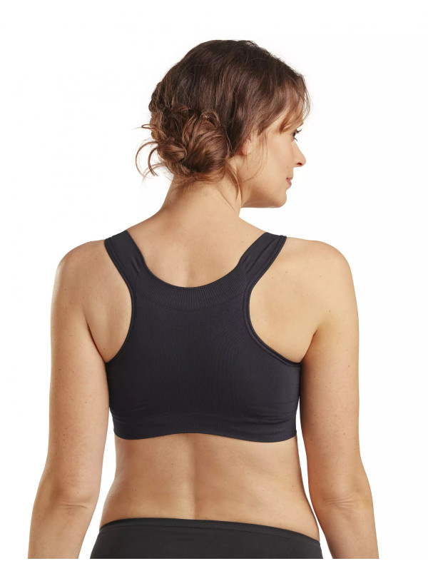 Biustonosz pooperacyjny kompresyjny Carefix Mary czarny