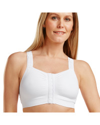 Biustonosz pooperacyjny z kieszonką Carefix Mary biały