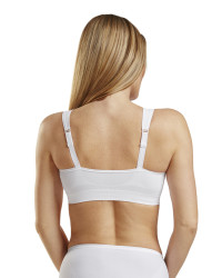 Biustonosz uciskowy kompresujący piersi Carefix Anna biały