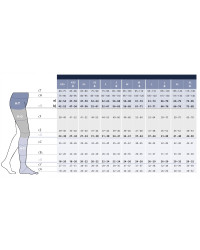 SIGVARIS Podkolanówki Style Semitransparent (Magic) CCL2 Standard Plus