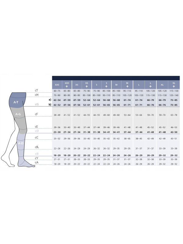 SIGVARIS Podkolanówki Style Semitransparent (Magic) CCL2 Długie