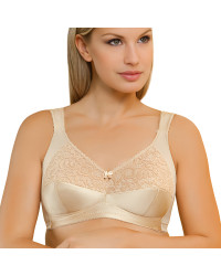 Miękki biustonosz bez fiszbin z kieszonkami na protezę piersi Afma 83-9