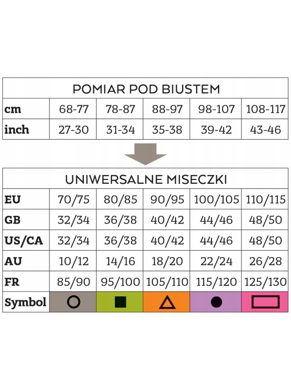 Biustonosz po operacji powiększenia biustu Amoena Leyla 44604