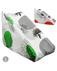 Klin przeciwobrzękowy pod rękę po mastektomii mały z wgłębieniem 44x33x55 cm grubość 22 L