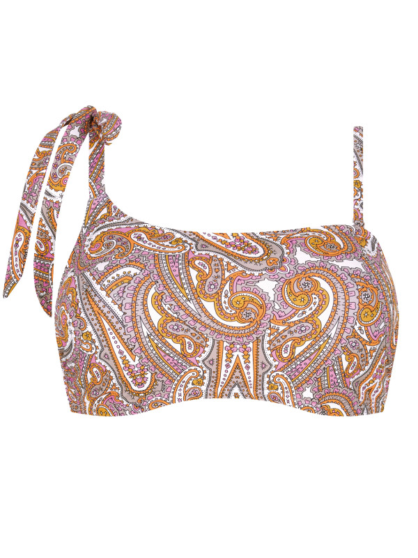 Bikini top kąpielowy góra od stroju bandeau do protez Amoena Marrakech 71712