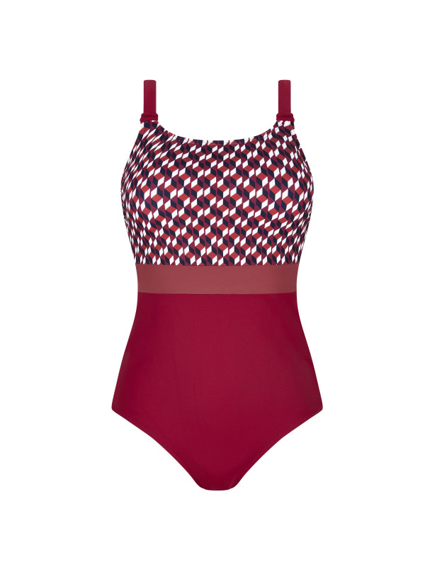 Strój kąpielowy jednoczęściowy do protez piersi Amoena Apulia 71687