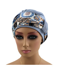 Turban na głowę bambusowy z pętelką po chemioterapii Nathalie