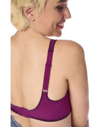 Biustonosz bez fiszbin z kieszonkami na protezę piersi Amoena Clarissa sb