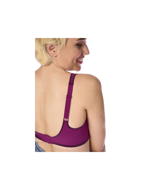 Biustonosz bez fiszbin z kieszonkami na protezę piersi Amoena Clarissa sb