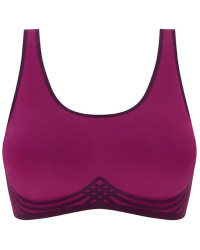 Biustonosz bez fiszbin z kieszonkami na protezę piersi Amoena Clarissa sb